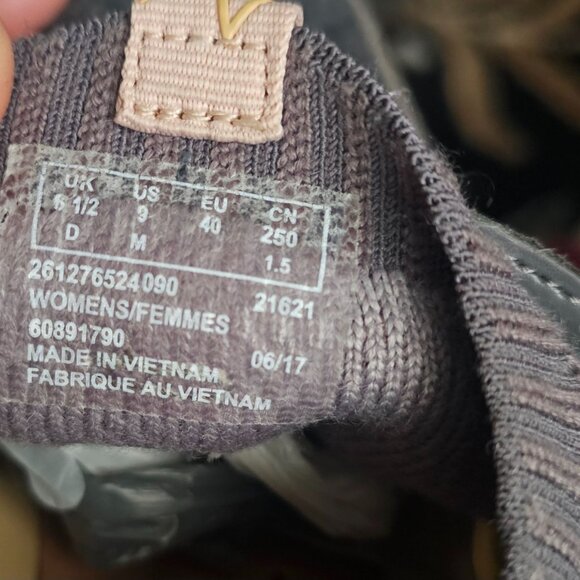 Clarks Nature Women's Dark Gray Combi Lace-Up Trainers Sneakers Size US 9M - Picture 15 of 15